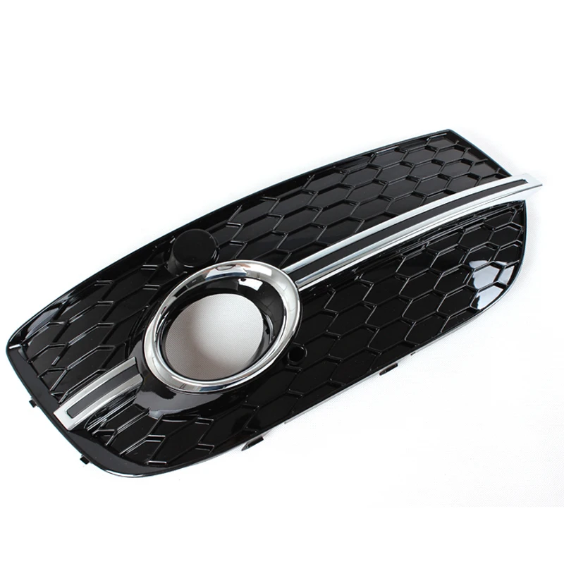 Q3 RSQ3 Стиль Матовый серебряный бар передняя противотуманная решетка для Audi