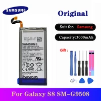 5pcs samsung s8 original eb bg950abe battery 3000mah for samsung galaxy s8 sm g9508 g9508 g9500 g950u g950f replacement batteria