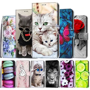 leather case for samsung galaxy j1 j3 2016 j2 core prime grand prime plus pro j2 2018 j3 2017 phone case flip wallet book cover free global shipping