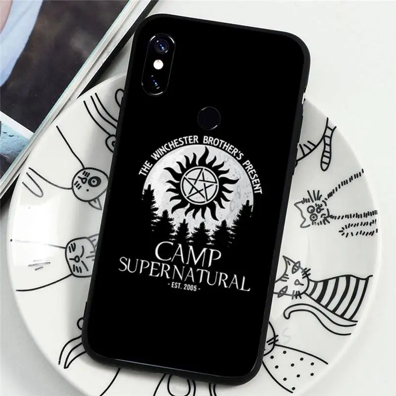 

SPN Supernatural TV series high quality Phone Case For Xiaomi Redmi note 7 8 9 t k30 max3 9 s 10 pro lite