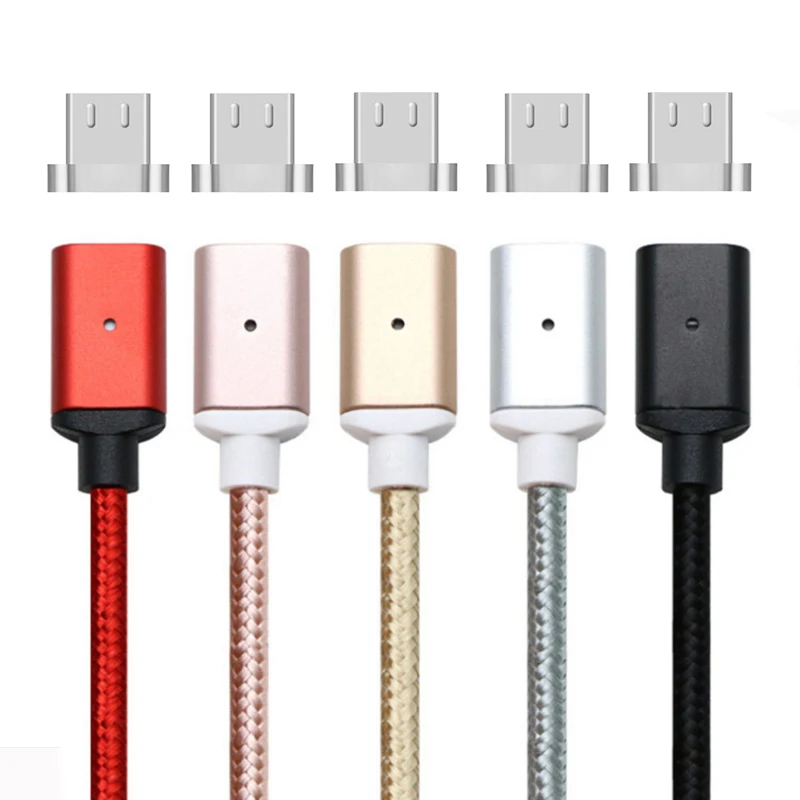 Магнитный кабель Micro USB 1 м для быстрой зарядки магнитное зарядное устройство