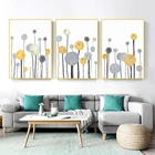 Картина на холсте в скандинавском стиле