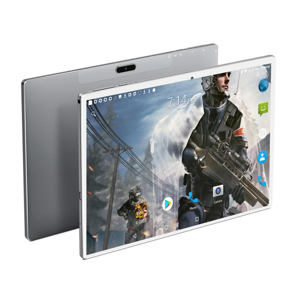 Планшет Lonwalk X20 10 дюймов Android 9 0 1920x1200 IPS 4G телефонные звонки 6 ГБ ОЗУ 128 Гб ПЗУ Type-C GPS