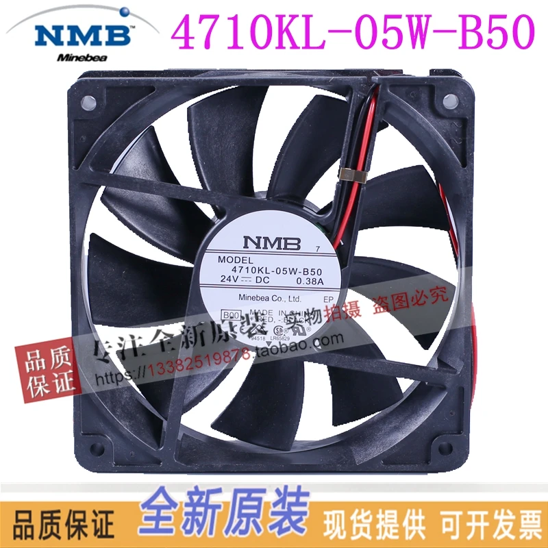Новый оригинальный NMB 4710KL-05W-B50 12025 12 см DC24V 0.38A инверторный Вентилятор охлаждения
