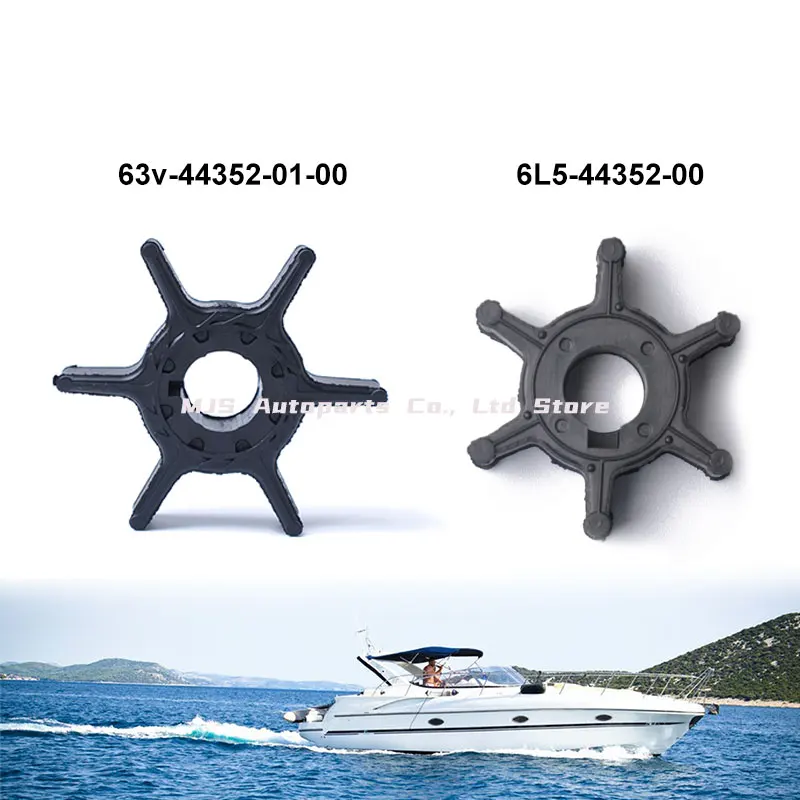 6L5 44352 00 63V 01 Рабочее колесо водяного насоса подходит для лодочных лодок Yamaha
