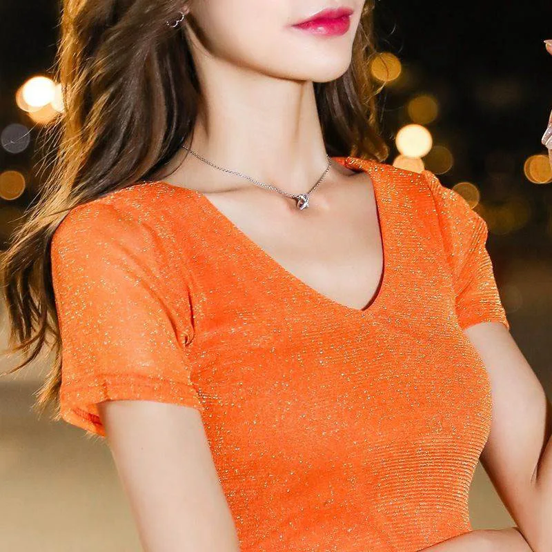 

Women Spring Summer Style O-Neck Lace Blouses Shirts Lady Casual Short Sleeve V-Neck Lace Blusas Tops DD8039