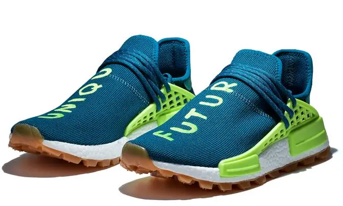 Мужские и женские кроссовки для бега Pharrell Williams BBC Infinite Species Know Soul SUN CALM Solar Pack HU