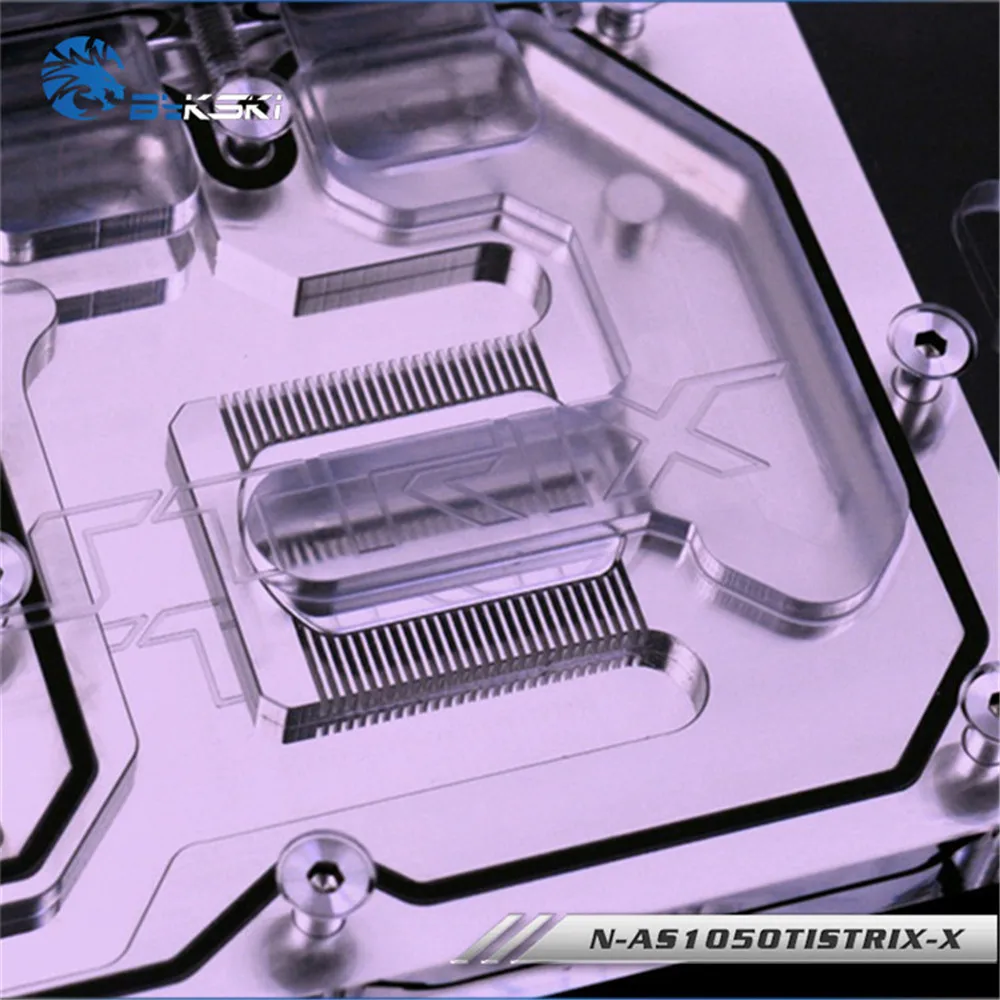 

Bykski GPU Water Block Full Coverage Copper For ASUS STRIX-GTX1050TI-GAMING Founders VGA Water Cooling A-RGB N-AS1050TISTRIX-X