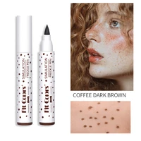 1pc face fake freckles pen natural waterproof lifelike fake freckles pen for long lasting look dot spot pen for women makep tool
