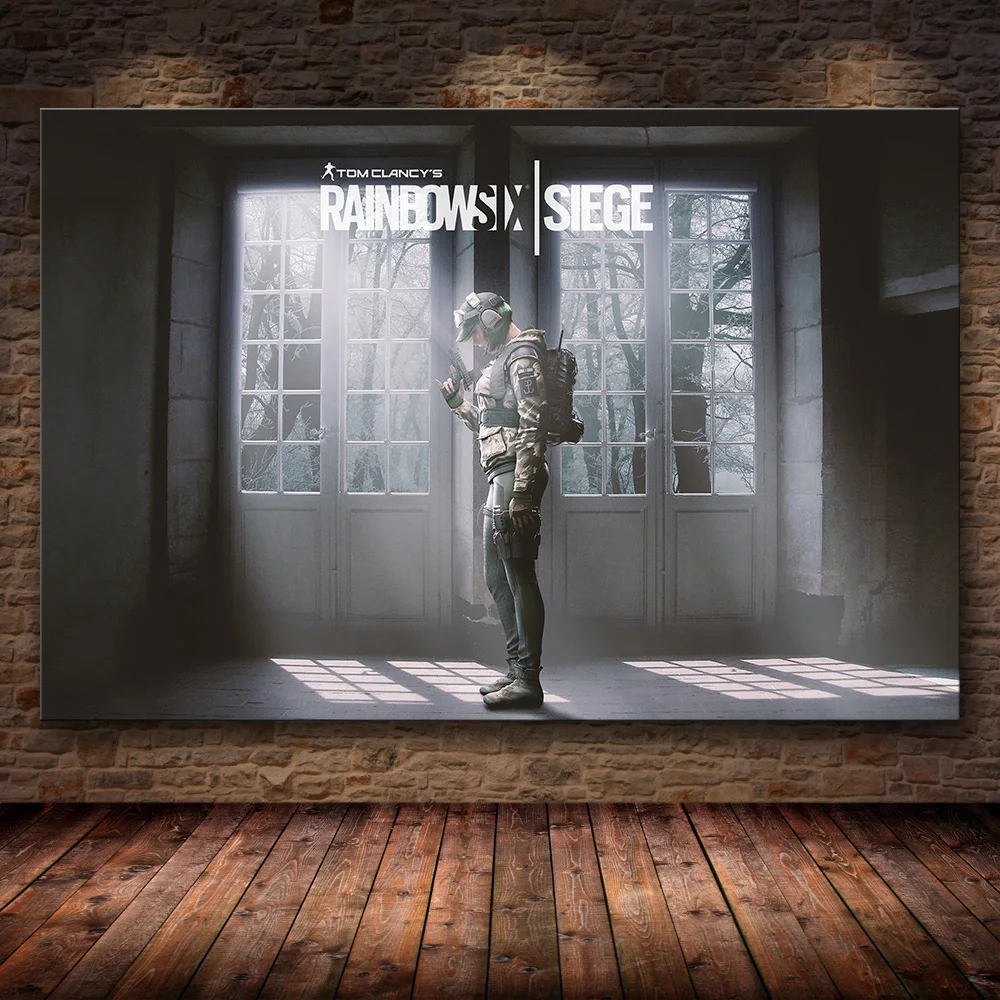 11 Unframed постер украшение картина Tom Clancy's Rainbow Six Siege на HD холсте картина искусство картина маслом - Цвет: 11