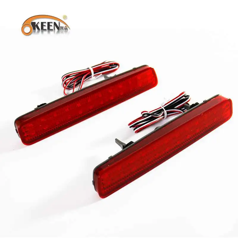 

Отражатель заднего бампера для TOYOTA NOAH VOXY, 80 светодиодный, 2 шт., задний стоп-светильник для Pruis 40 серии 2011-2015 светодиодный ная противотуманПредупреждение РА