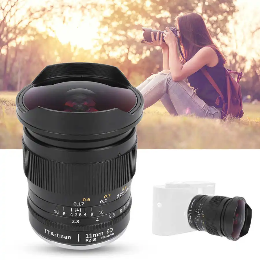 TTArtisan 11 мм F2.8 entille авиационный алюминиевый полный каркас супер широкий угол