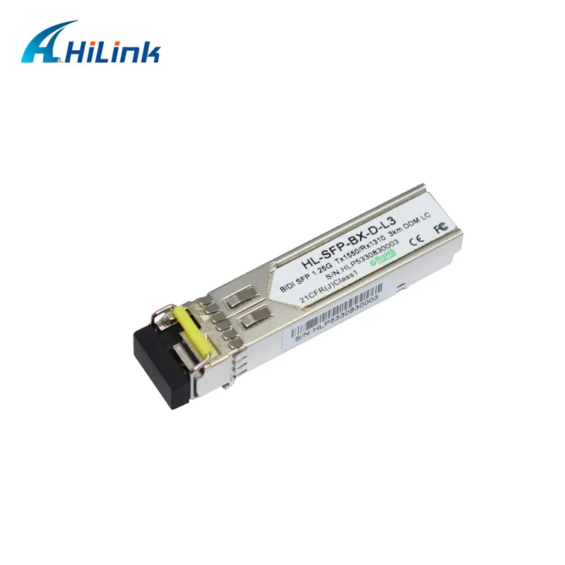 Соединитель Hilink 1 25g Bidi Sfp 3km 1310 нм/1550 нм LC/SC с функцией ddm|sc connector|sc sfpsc lc |
