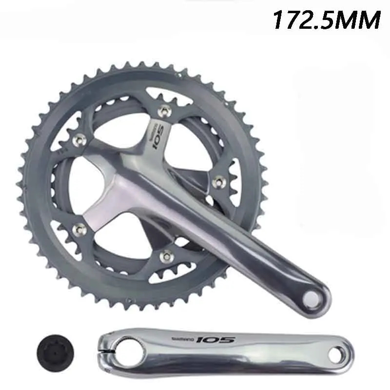 No BB SHIMANO 105 FC-5800 велосипедное седло-седло складной мини-камера для автомобиля мотоцикла диаметра окружности болтов(Shimano зубные пластины 2*9/10/11 скорость шатун со звездочкой 172,5 мм - Цвет: No BB