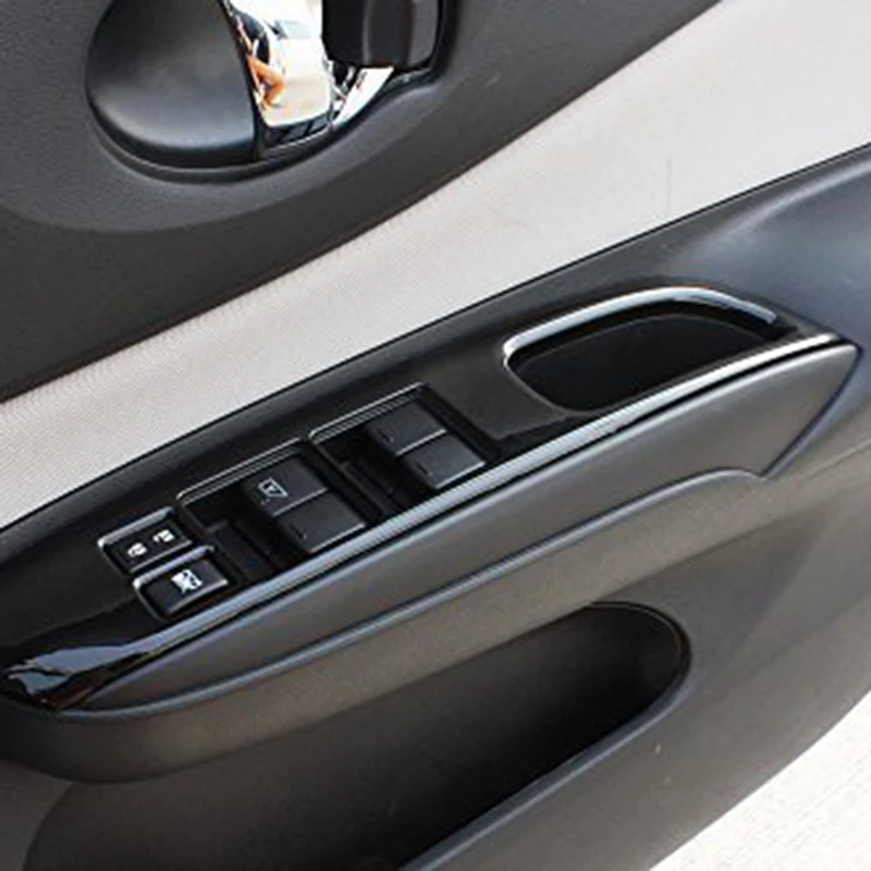 Car Interior Decorative Accessories for Nissan Note E12 E-Power Right Drive Inner Window Switch Cover ABS 2016-2019 | Автомобили и