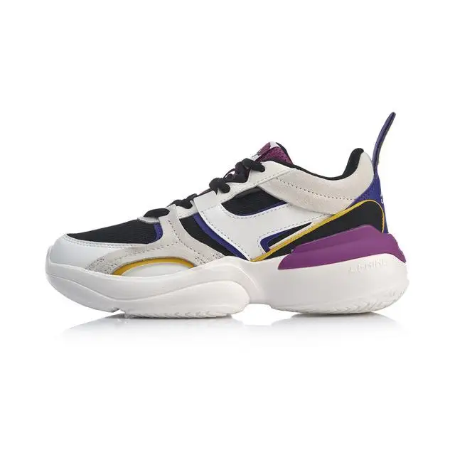 Li-Ning/Женская обувь 92 в стиле «Медалист»; легкая подкладочная подкладка; ретро кроссовки; спортивная обувь; AGLP086 SOND19 - Цвет: AGLP086-2H