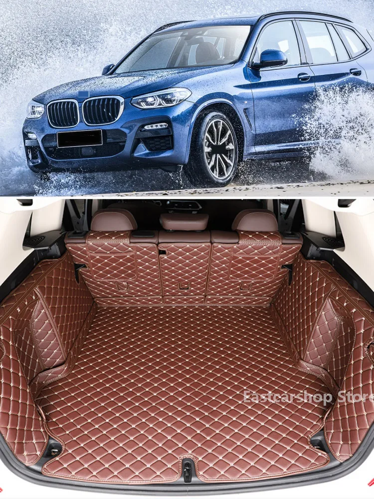 For BMW X3 G01 2021 2020 2019 2018 Car All Inclusive Rear Trunk Mat Cargo Boot Liner Tray Rear Boot Luggage Cover Accessories