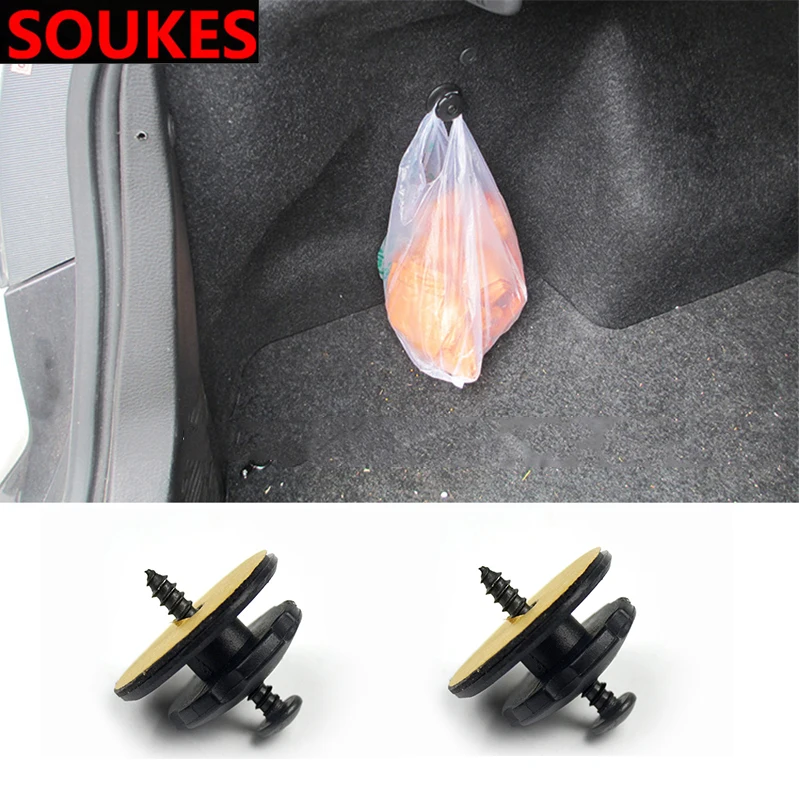 Автомобильный винт корпуса Чемодан крючок с сетью вешалка для BMW E46 E90 E60 E36 F20 X5 Ford