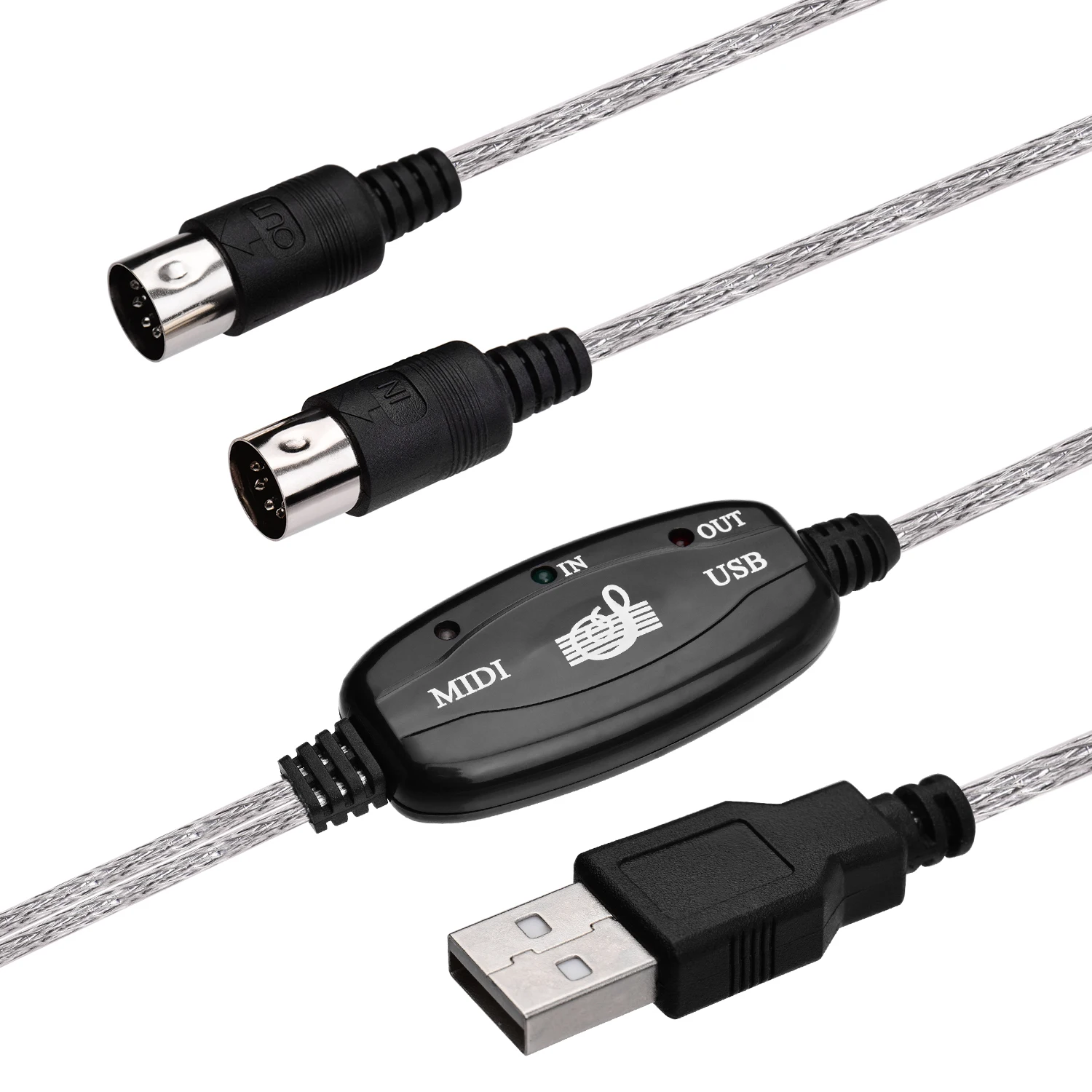 Кабель USB-MIDI для цифровой клавиатуры музыкального оборудования кабель передачи