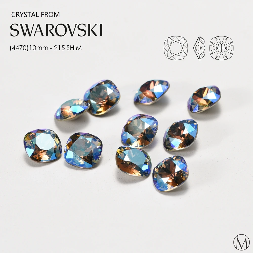 1 шт. x 4470-10 мм Подушка квадратные Необычные камни кристаллы от Swarovski ювелирные