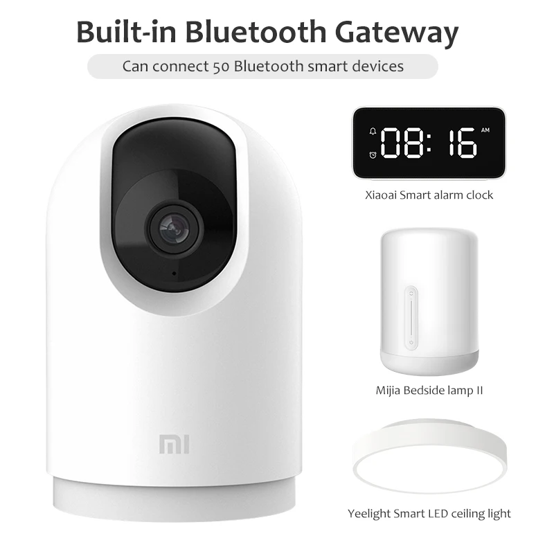 Xiaomi Smart IP Camera 2K PTZ Pro 360 Panoramic Webcam Bluetooth Smart IP Camera AI Detection Two Way Intercom Home Securit enlarge