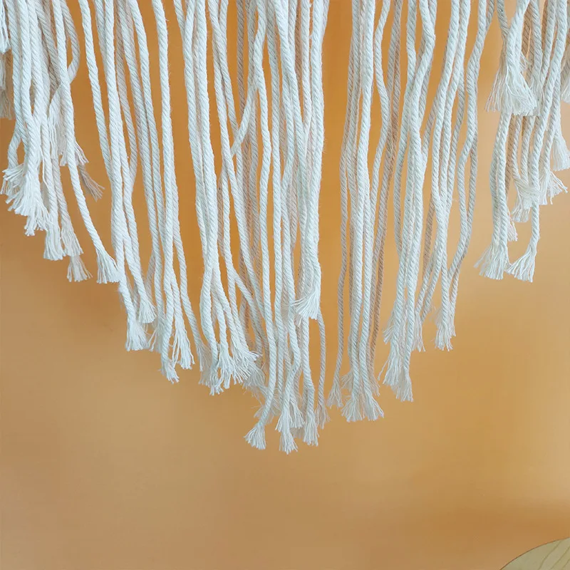 

Home Decoration Pendant Bohemian Wall Blanket Cotton Rope Tassel Leaf Pendant Tapestry Exquisite Hanging Home Decor