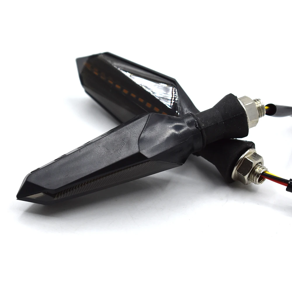 2 шт. светодиодный индикатор поворота для мотоцикла синий желтый высокое