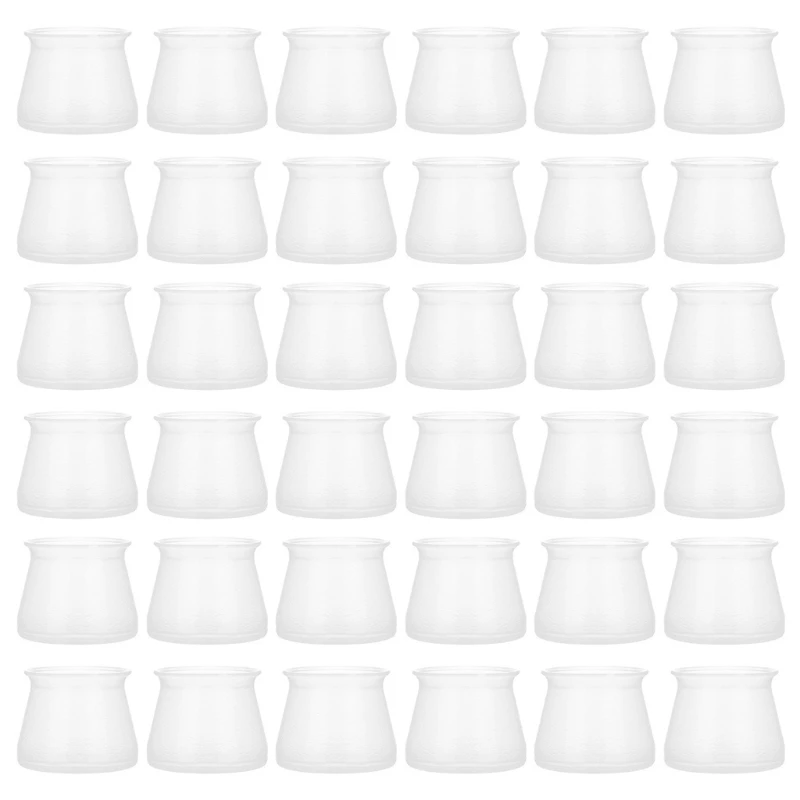 Чехлы для ножек стула мягкие пластиковые накладки на ножки стола 36 шт. | Дом и сад