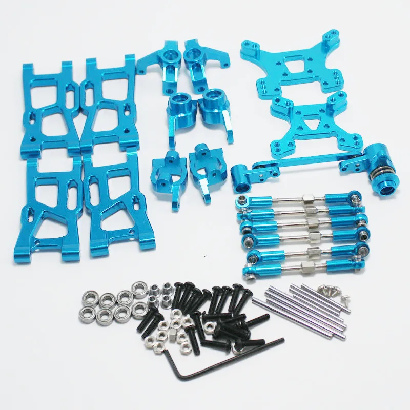 

Wltoys 144001 1/14 Metal Upgrade Swing Arm Steering Seat Rear Wheel Seat C Seat RC Car Parts Remote Control Vehicle Accessories