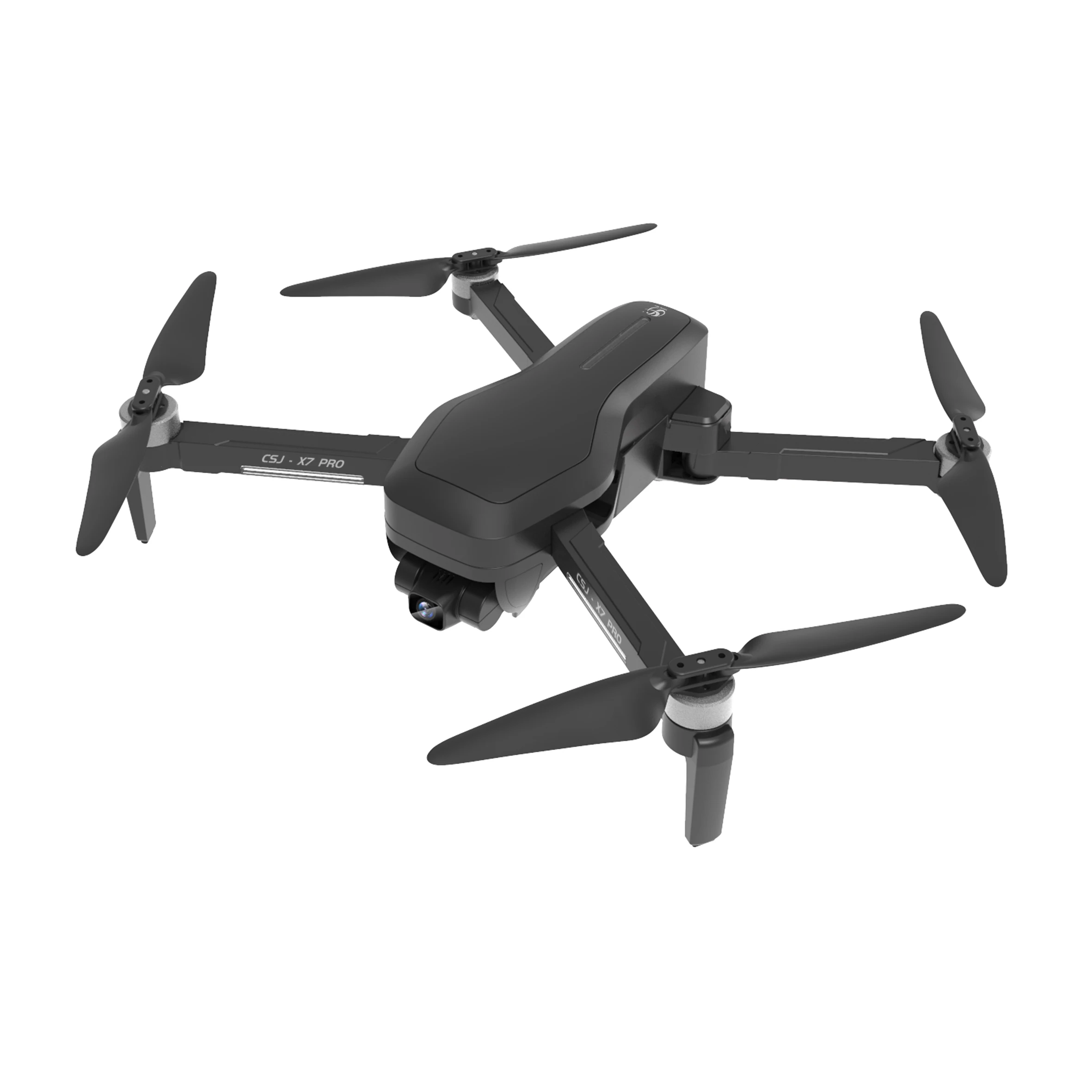 GPS дроны CSJ X7Pro Дрон 4K HD двухосевая Антивибрационная камера складной бесщеточный