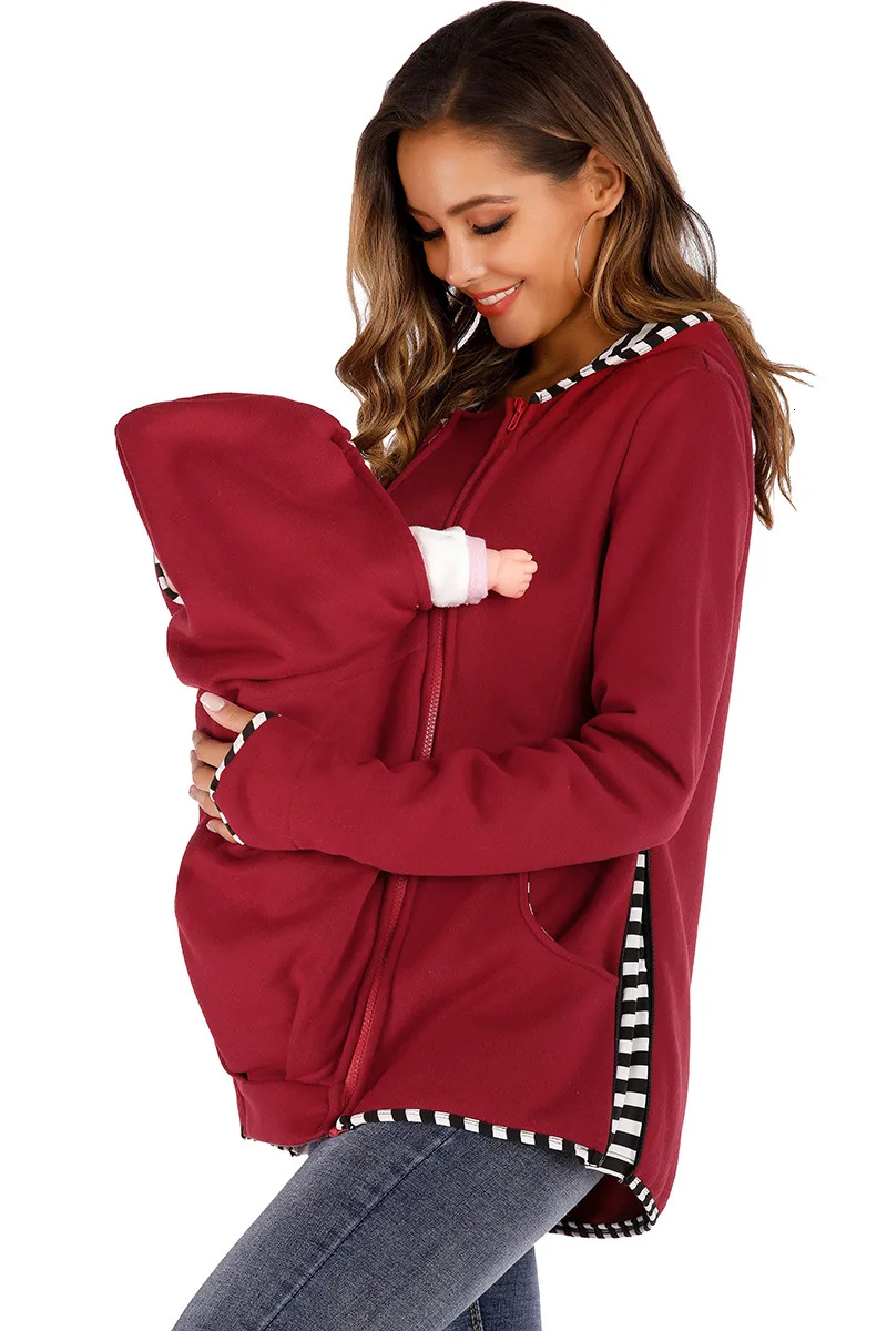 Одежда для беременных свитер кенгуру мам. Для родителей сумка футболка женская