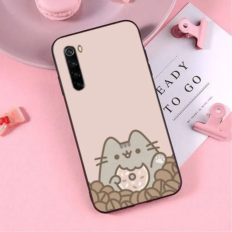 

Pusheen Cute Cartoon Cat case coque fundas etui for xiaomi note max mi 3 7 8 9se Redmi 7 7a 8 8t 10 pro lite cases cover