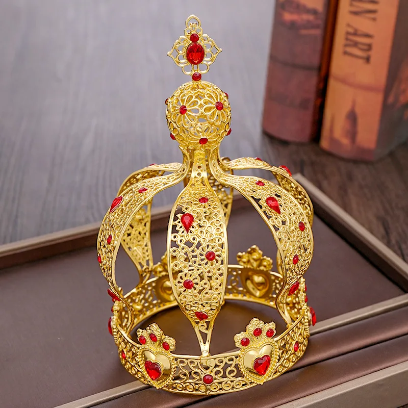 

Свадебная тиара, Европейская и американская корона, свадебная тиара, украшения для волос для шоу