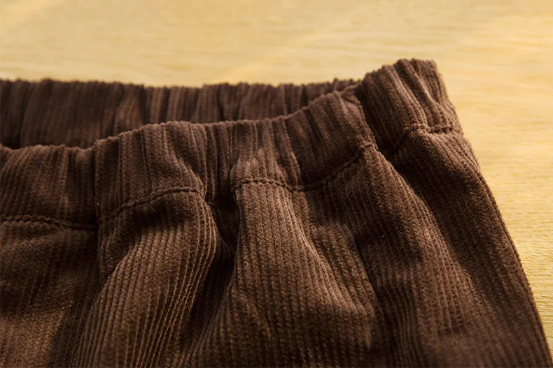 NINI WONDERLAND Corduroy Harem Pants Woman Autumn Low Crotch Ankle Length Pants Elastic Waist Female Loose Trousers Casual