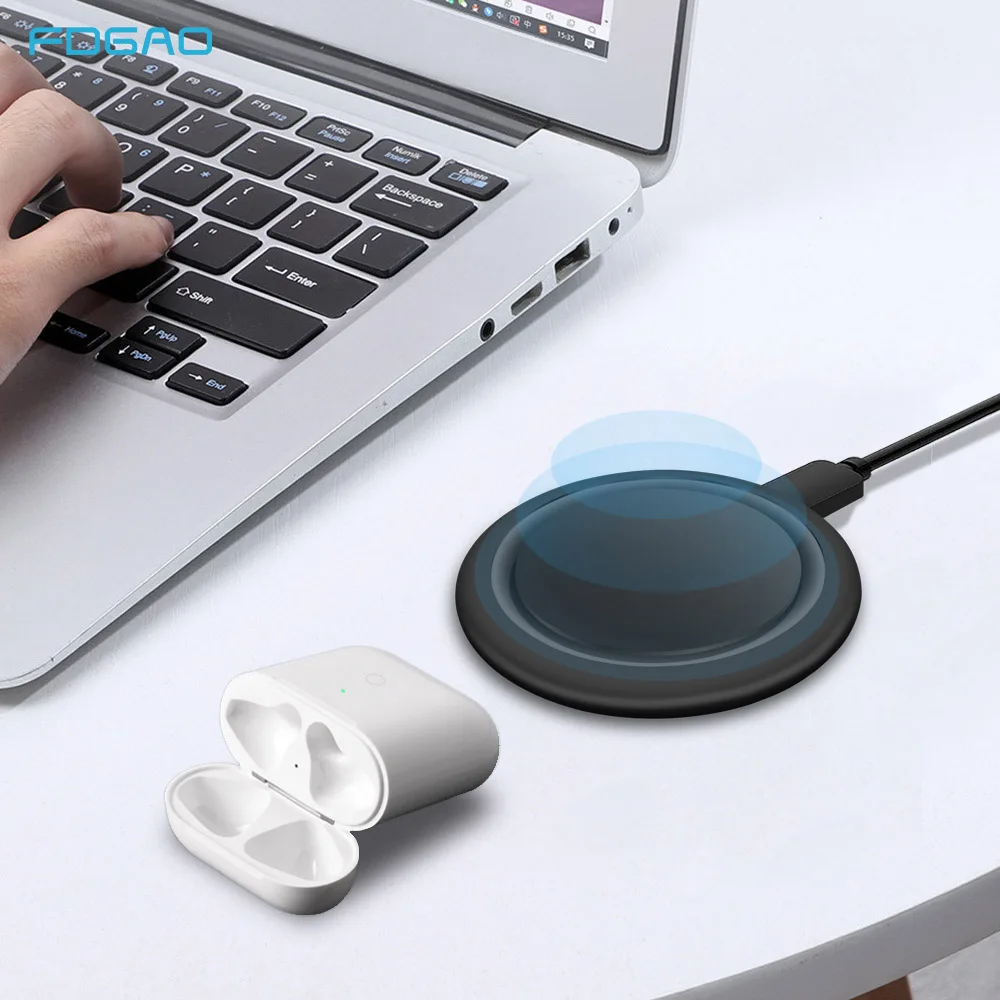 Беспроводное зарядное устройство FDGAO для Apple Airpods 2 Pro Qi bluetooth гарнитура зарядная