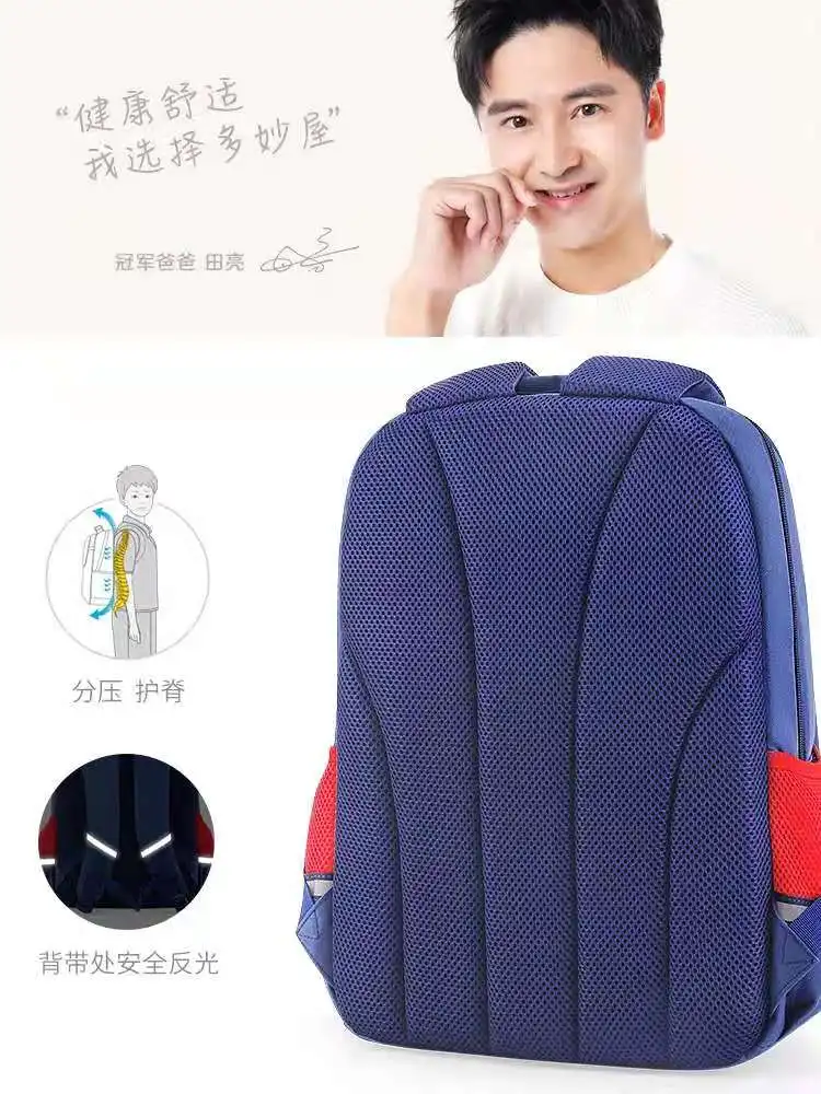 2021 Disney New School Bags For Boys Primary Student Shoulder Backpack Large Capacity Spider Iron Man Captain America Mochila