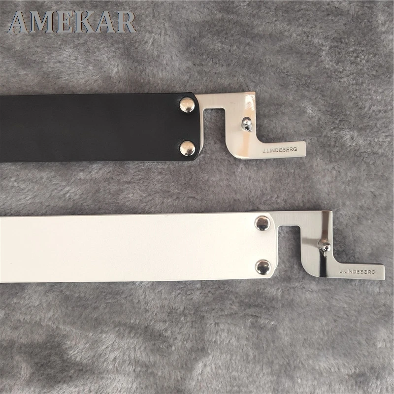 

2021 new fashion golf Belt jl leather simple men golf belt