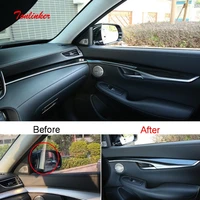 tonlinker interior center consoledoor cover sticker for infiniti qx50 2018 20 car styling 24 pcs stainless steel cover sticker