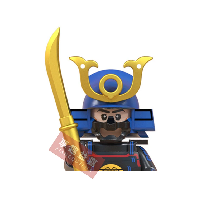 Арбалет ниндзя одиночного и среднего возраста катана строительные блоки фигурка