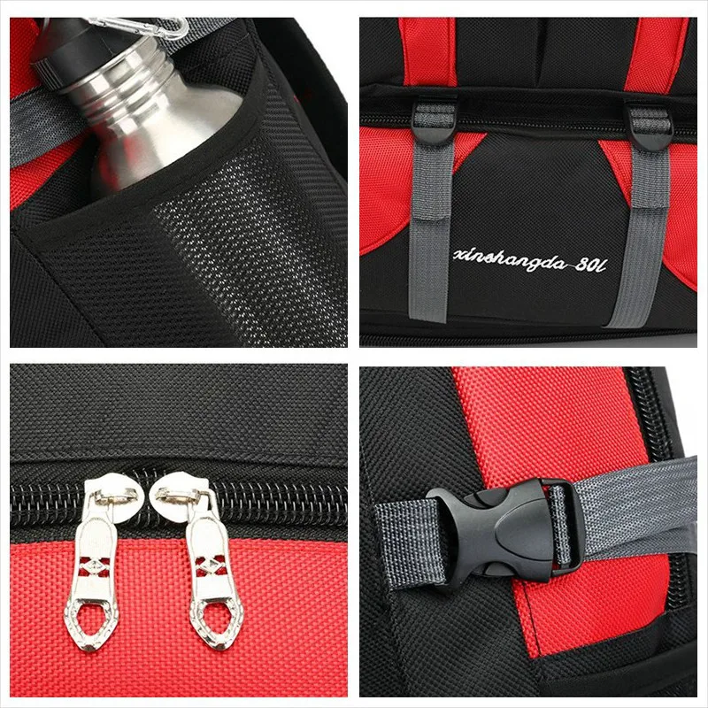 Походные рюкзаки 80 л удлиненный водонепроницаемый дорожный горный рюкзак сумки