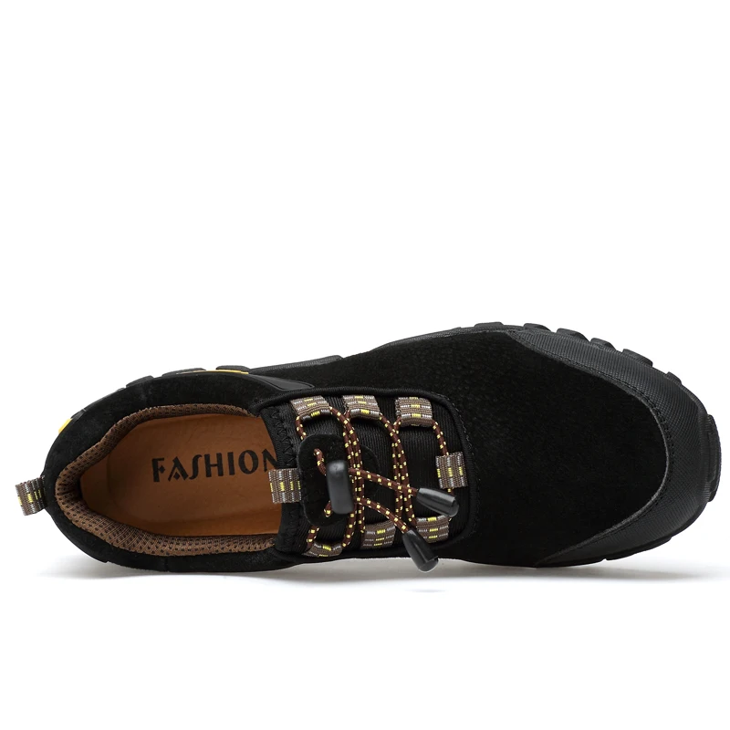 Для мужчин Пеший Туризм обувь из натуральной кожи на открытом воздухе спортивные