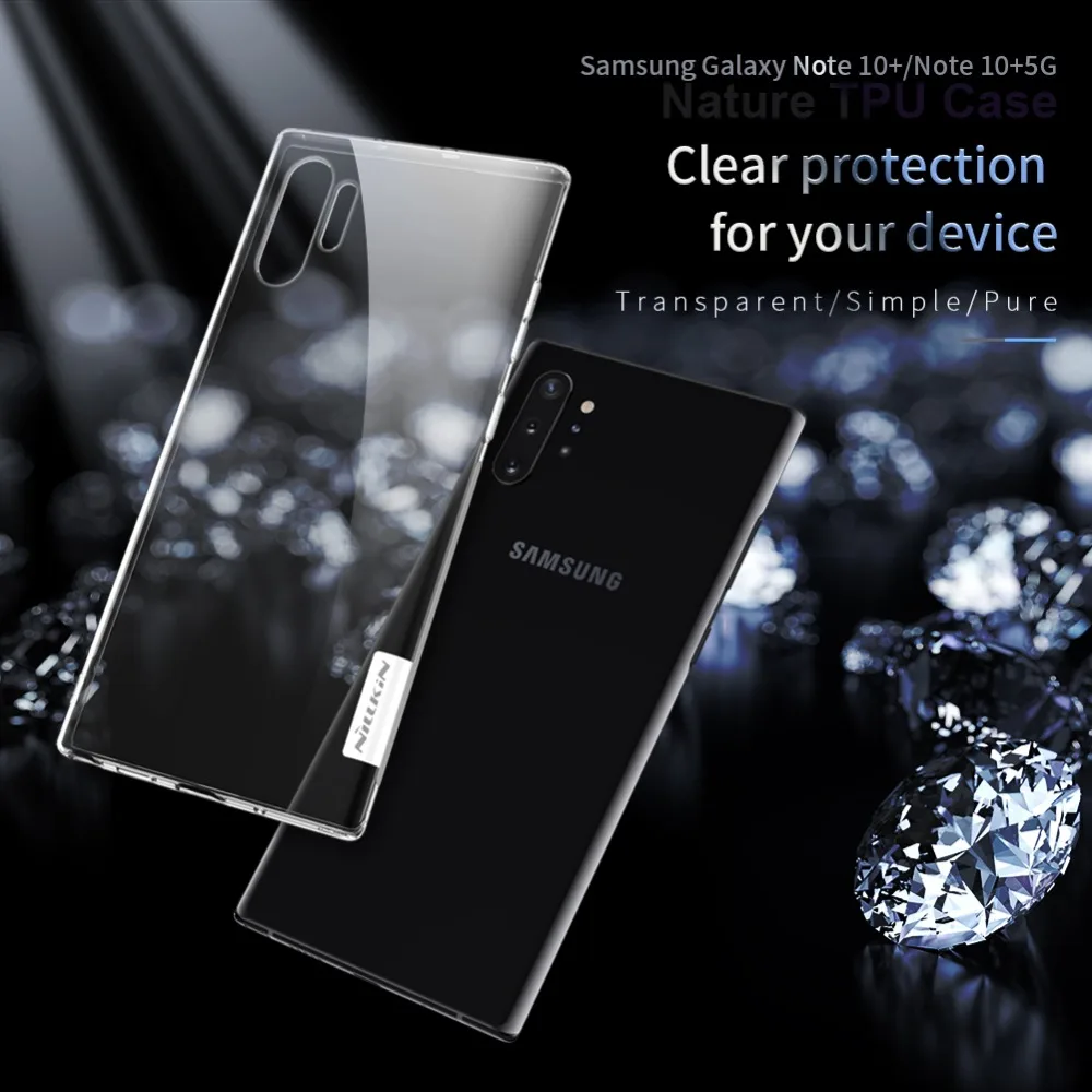Для samsung Galaxy Note 10 S10 S9 S8 Plus чехол Nillkin силиконовый мягкий ТПУ чехол для телефона для samsung S10 S10E S9 S8 Plus S7 Edge чехол
