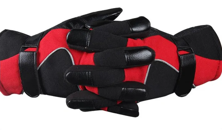 

HOT RECOMMEND Outdoor Winter Men's gloves thick warm ski wind cycling Warm velvet Mittens