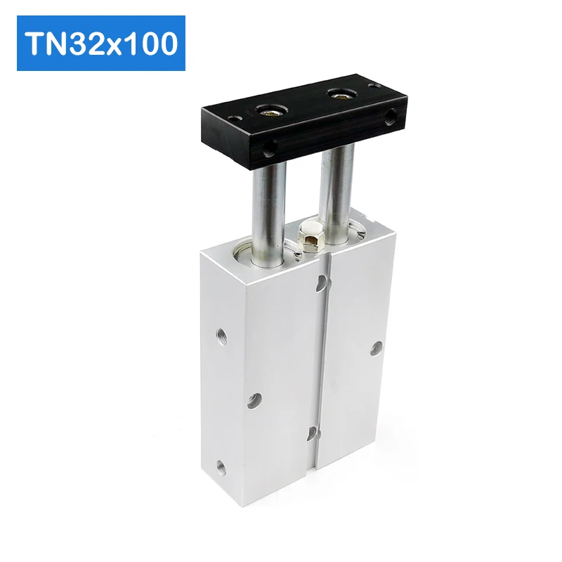 

TN32*100-S Free shipping 32mm Bore 100mm Stroke Compact Air Cylinders TN32X100-S Dual Action Air Pneumatic Cylinder