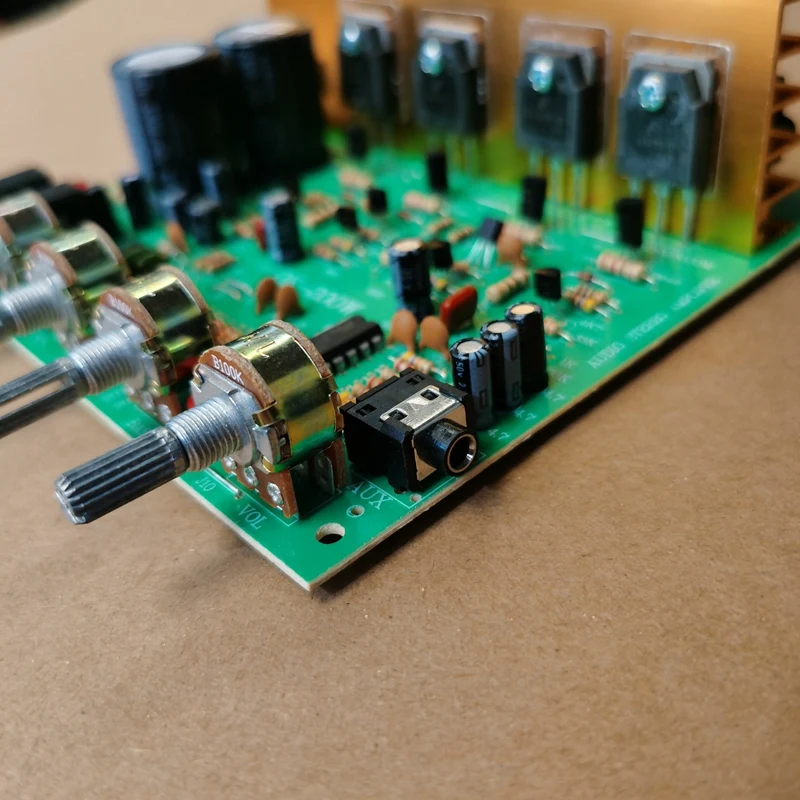 Плата усилителя мощности звука 200 Вт 2 0 Hi-Fi стерео усиление цифровой ревербератор