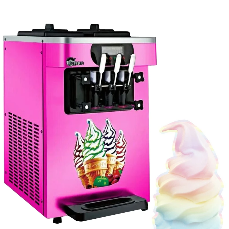 

Коммерческая машина для производства мягкого мороженого, операционная система на английском языке, Высококачественная машина для пригото...