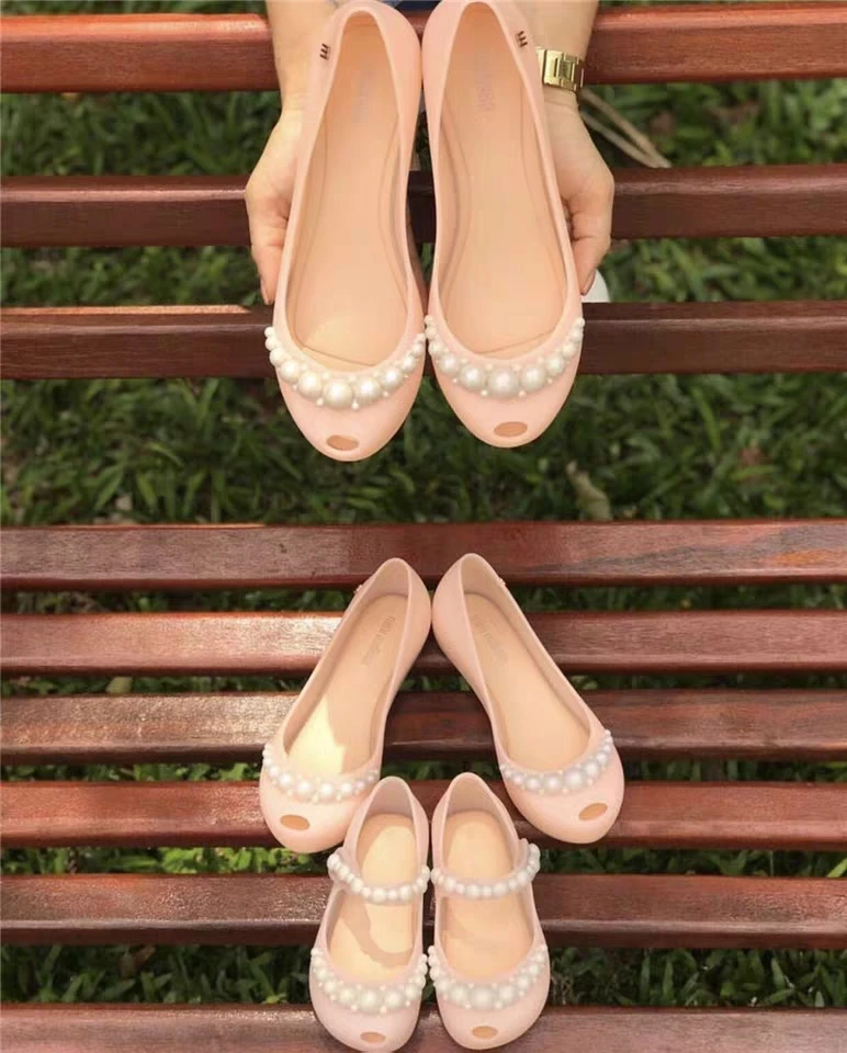 Мини-туфли Melissa ультралегкие желейные сандалии для девочек новинка 2020 детская