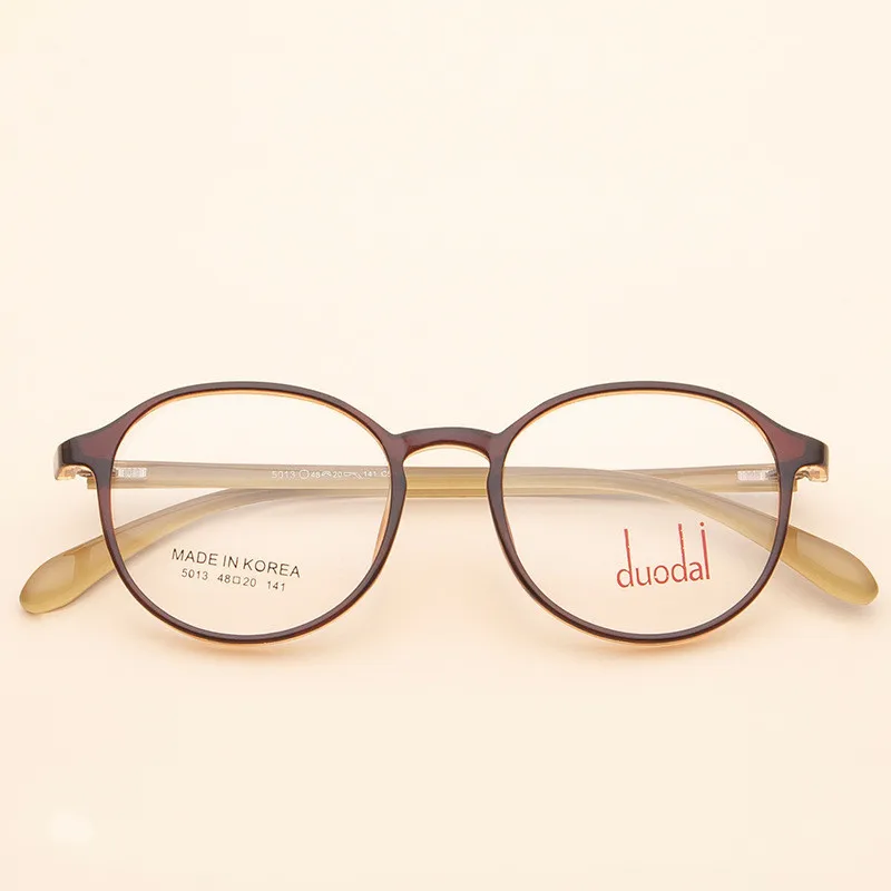 

TR90 Retro Round Glasses Women Eyeglasses Frame Optical Myopia Spectacles Vintage Acetate Frames Prescritpion Glasses