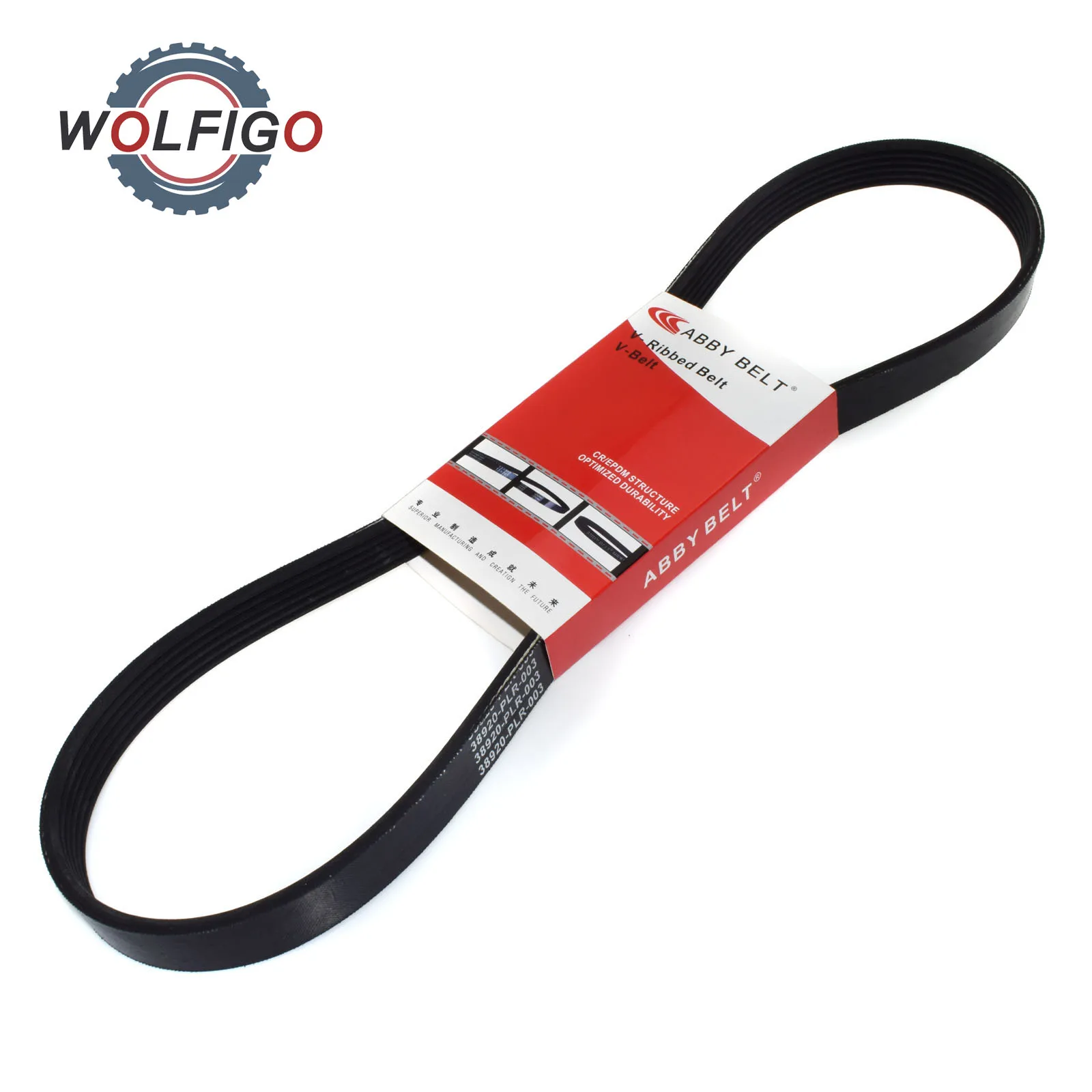 WOLFIGO ребристый приводной ремень для Honda Civic FIAT PALIO PUNTO BMW 1 3 F20 F21 6PK986 6PK990 38920 PLR 003