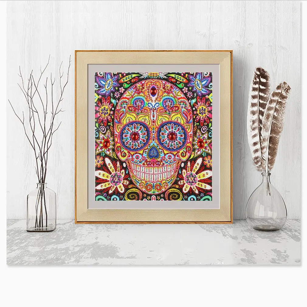 Набор для алмазной вышивки Череп|Рисование и каллиграфия| |